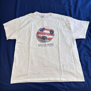 Vintage Soccer Moms T Shirt XL White MILF T Shirt ‘An American tradition’ Tee